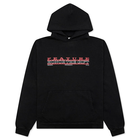 Feature x Honor The Gift Racing Club Hoodie - Faded Black