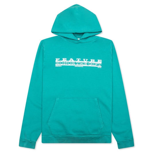 Feature x Honor The Gift Racing Club Hoodie - Vintage Green