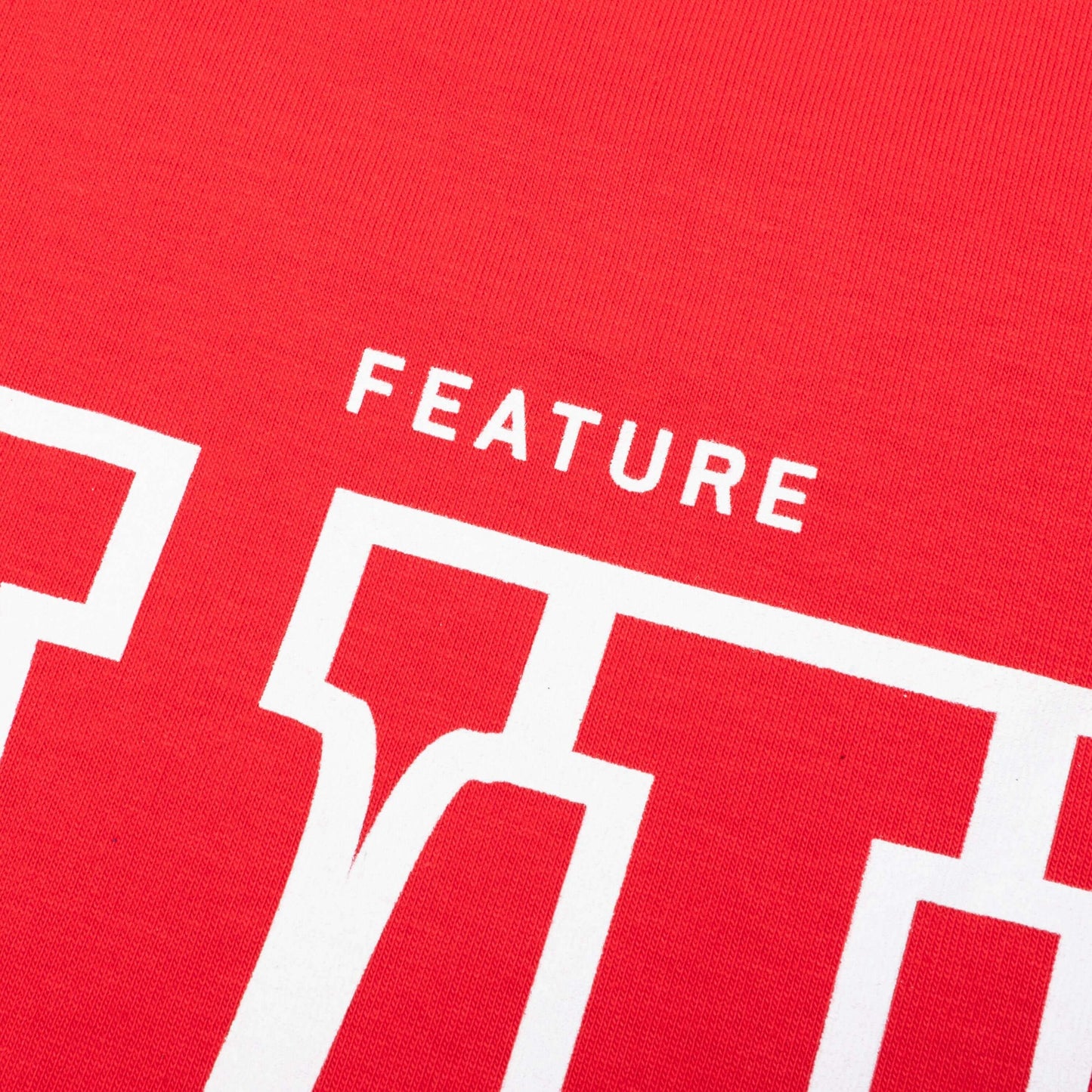 Feature x Icecream Rings Short Sleeve Tee - Tomato Red