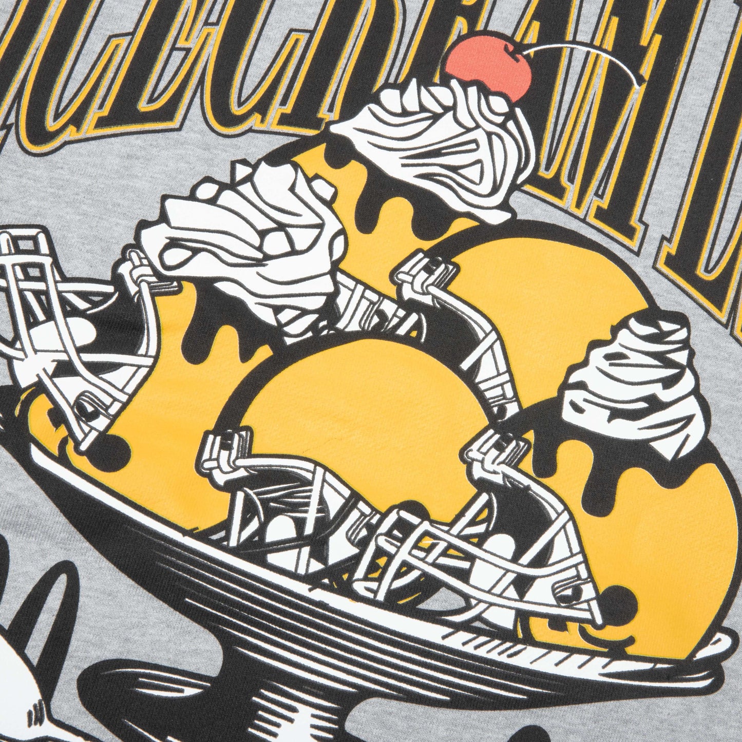 Feature x Icecream Super Bowl Hoodie - Heather Grey