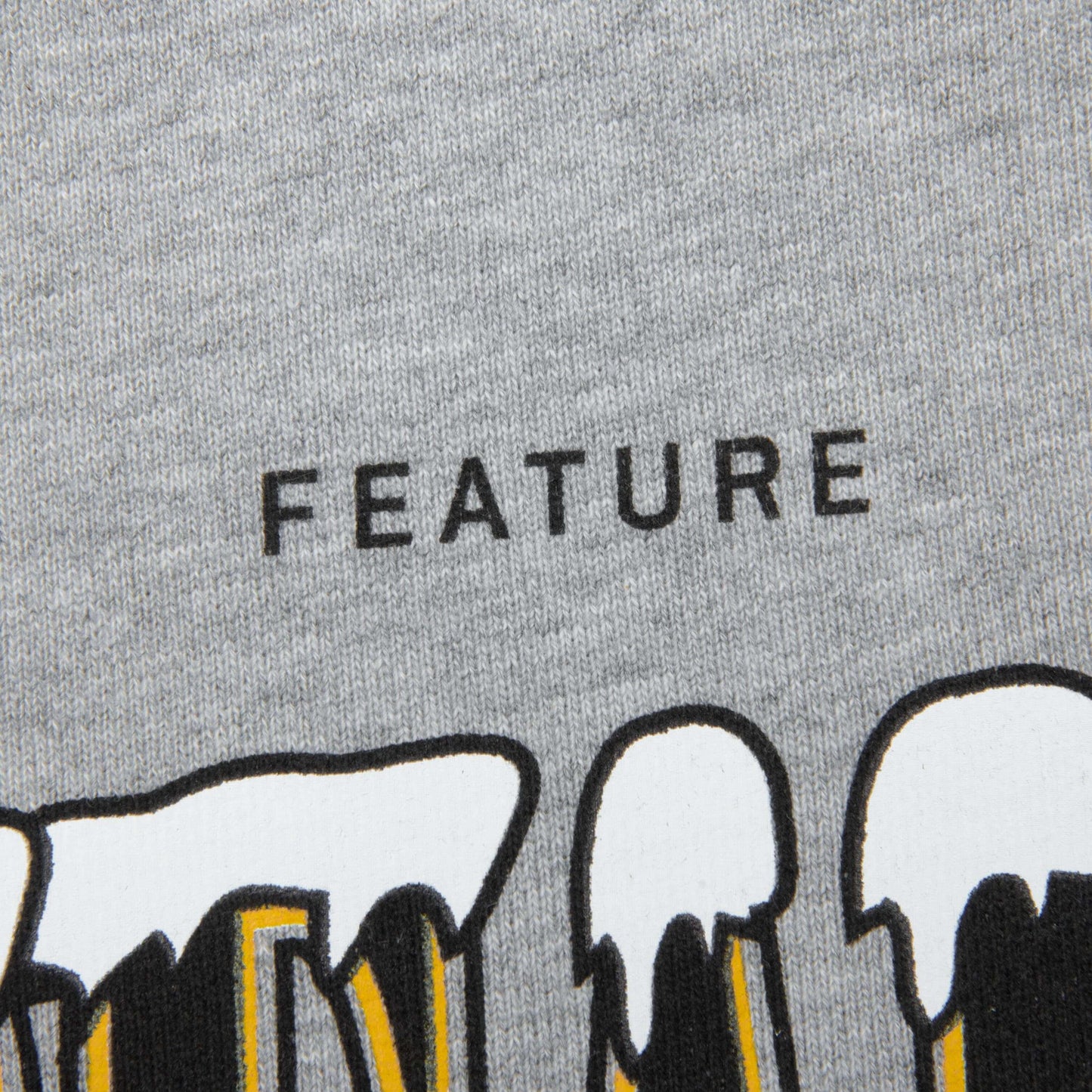 Feature x Icecream Super Bowl Hoodie - Heather Grey