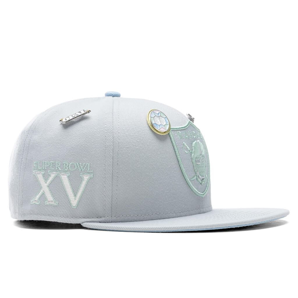 Feature x New Era 'Opal' 59FIFTY Fitted - Las Vegas Raiders