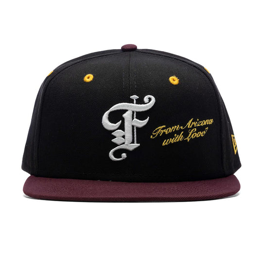 Feature x New Era AZ 5950 Fitted - Black/Maroon