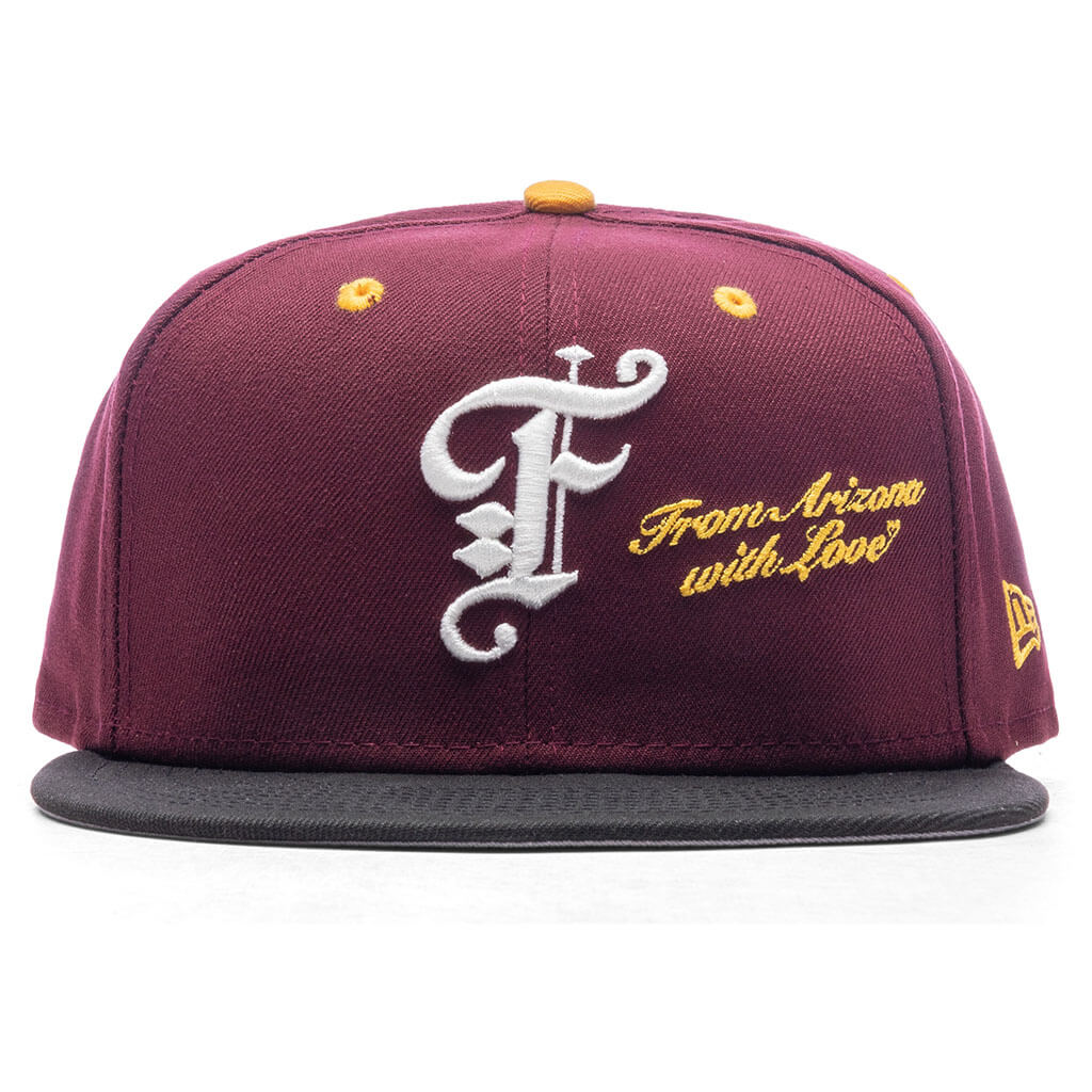 Feature x New Era AZ 59FIFTY Fitted - Maroon/Black