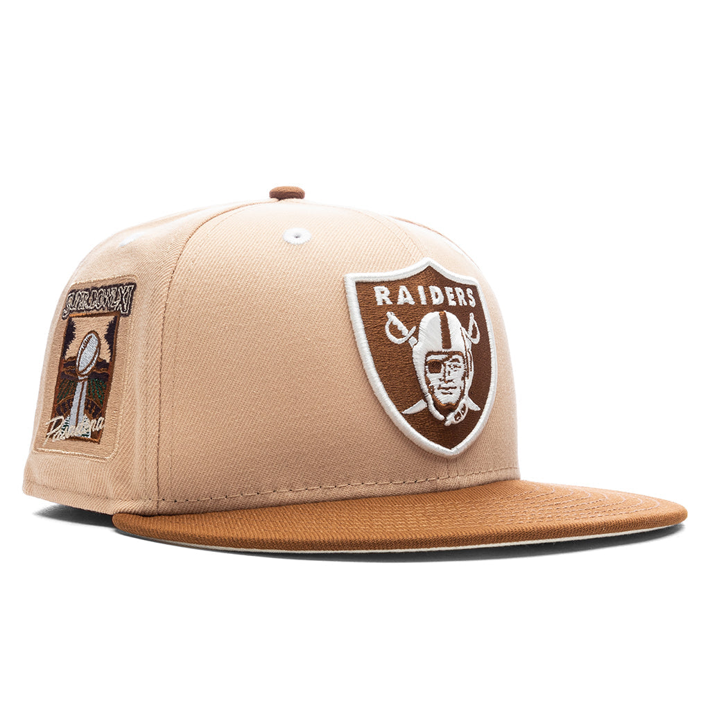 Feature x New Era 59FIFTY Fitted Las Vegas Raiders - Candied Pecan/Toasted Peanut