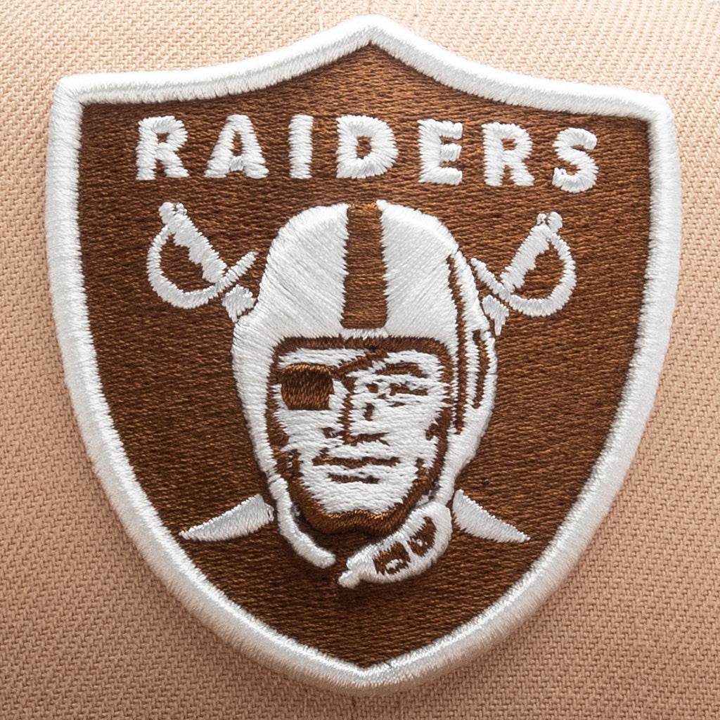 Feature x New Era 59FIFTY Fitted Las Vegas Raiders - Candied Pecan/Toasted Peanut