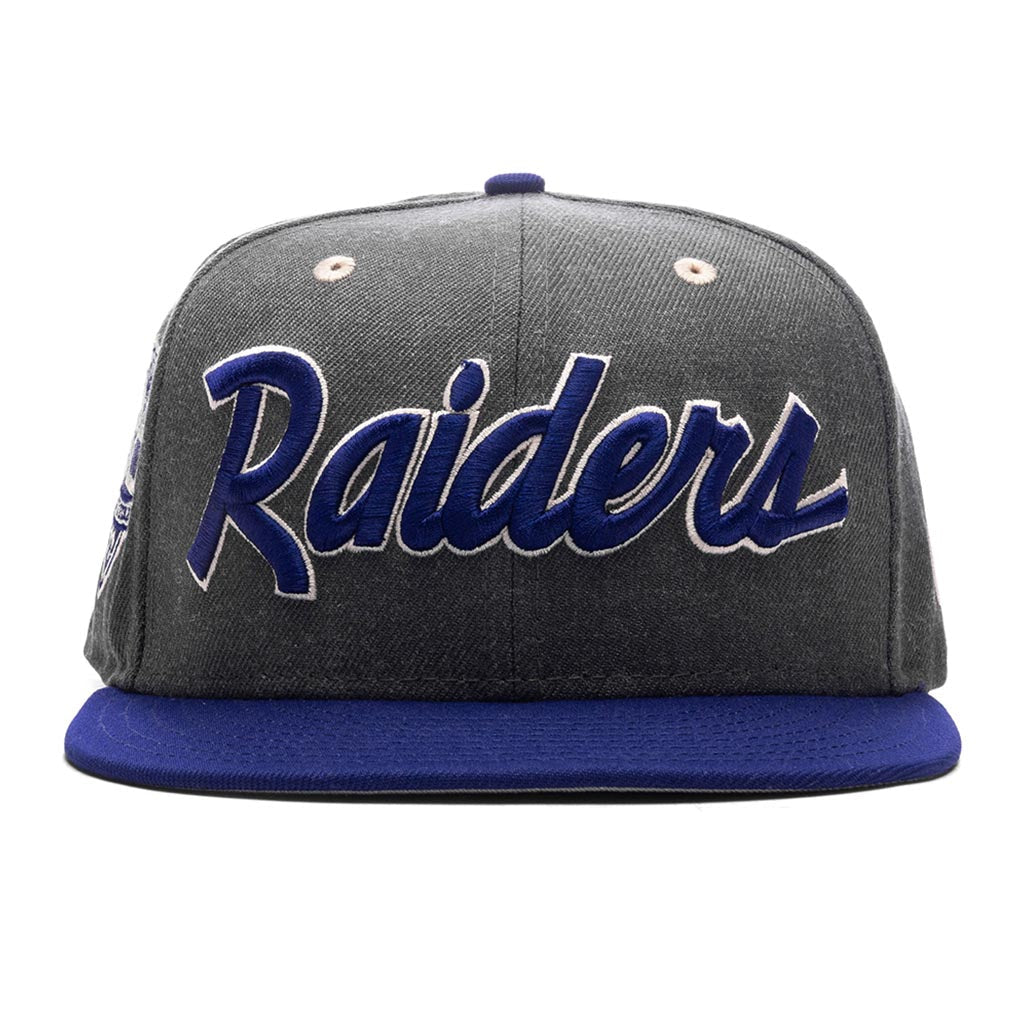 Feature x New Era 59FIFTY Fitted Las Vegas Raiders - Heather Graphite/Dark Royal