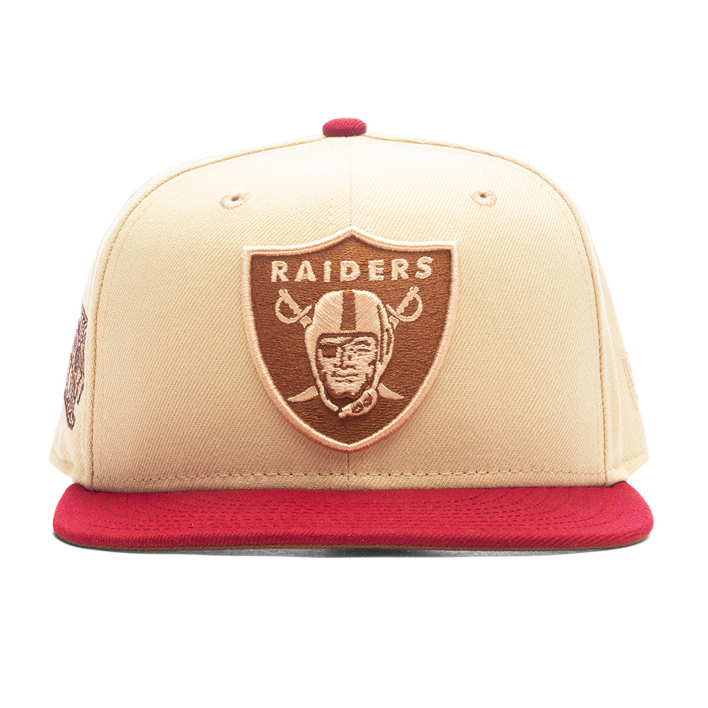 Feature x New Era 59FIFTY Fitted Las Vegas Raiders - Vegas Gold/Brick Red