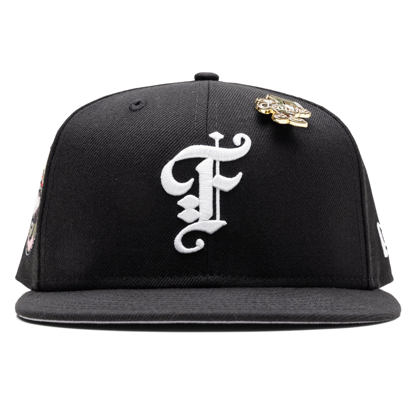 Feature x New Era 59FIFTY Fitted Old English F Calabasas - Black/White