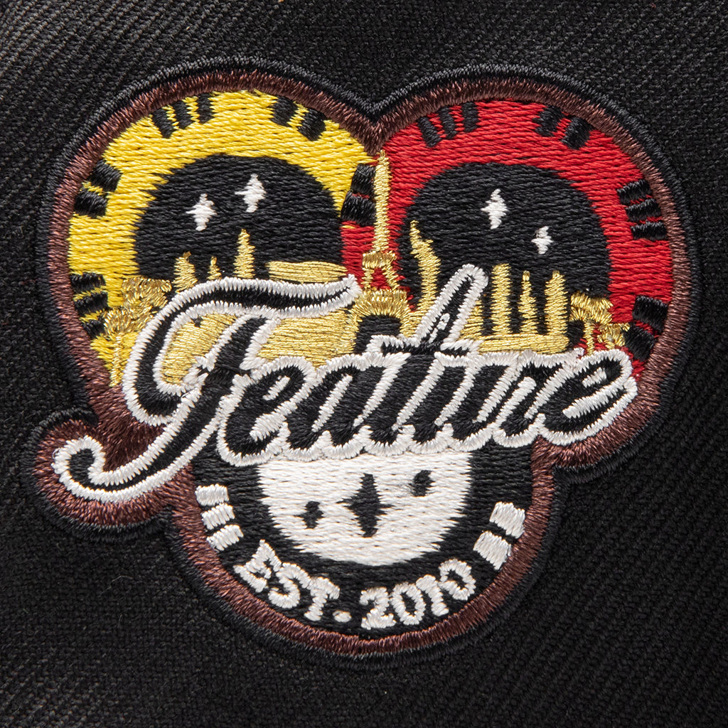 Feature x New Era 59FIFTY Fitted Old English F Vegas - Black/White