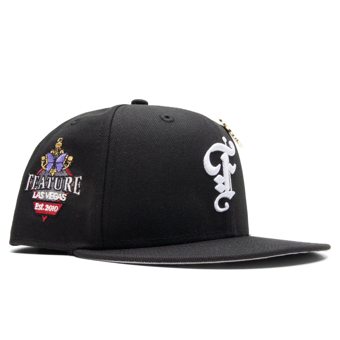 Feature x New Era 59FIFTY Fitted Old English F Wynn - Black/White