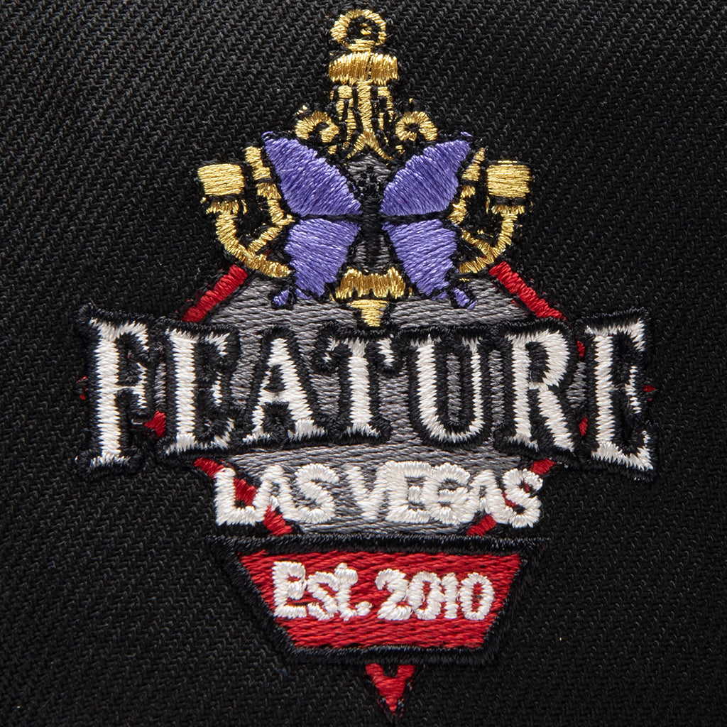 Feature x New Era 59FIFTY Fitted Old English F Wynn - Black/White