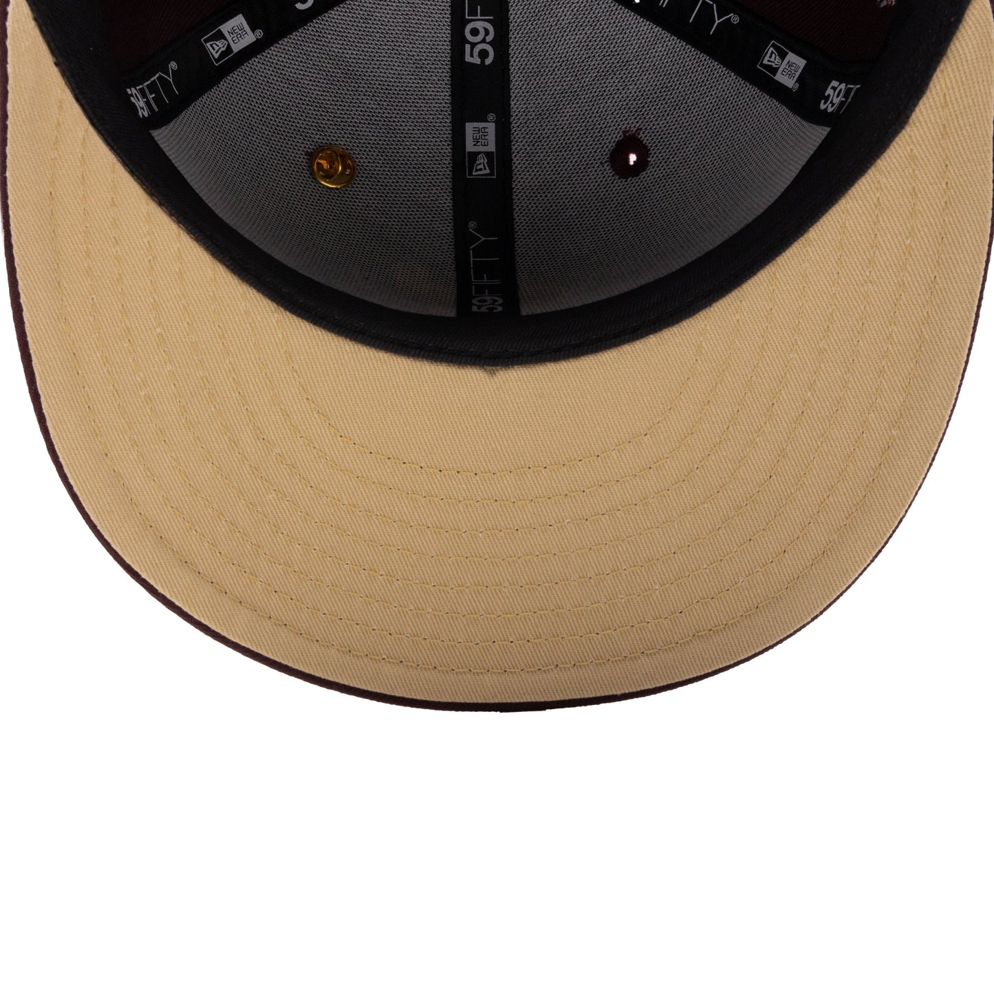 Feature x New Era 59FIFTY Fitted Old English F Wynn - Maroon/Vegas Gold