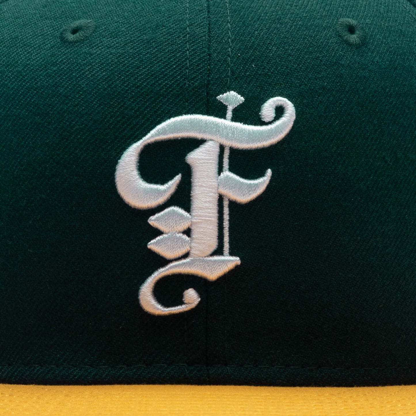 FEATURE x New Era 59FIFTY Fitted Wool - Dark Green/Yellow