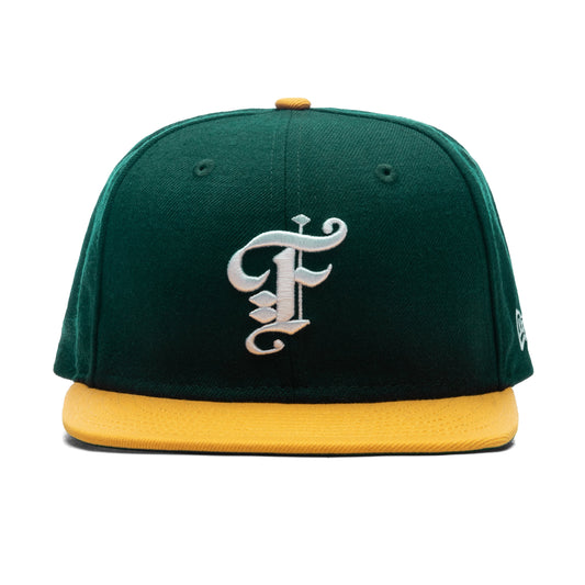 FEATURE x New Era 59FIFTY Fitted Wool - Dark Green/Yellow
