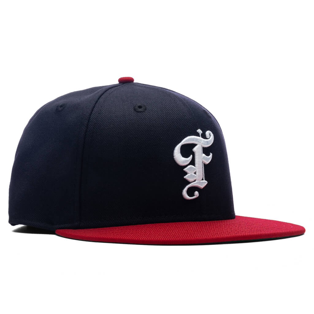 FEATURE x New Era 59FIFTY Fitted Wool - Navy/Red