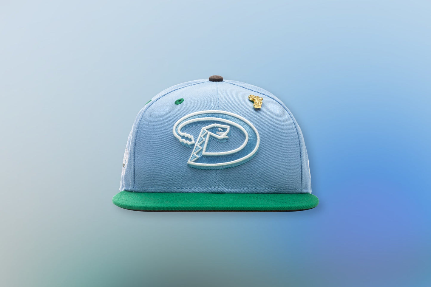 Feature x New Era "Earth" Arizona Diamondbacks Fitted - Birdseye Blue/Kelly Green