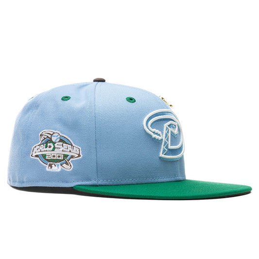 Feature x New Era "Earth" Arizona Diamondbacks Fitted - Birdseye Blue/Kelly Green