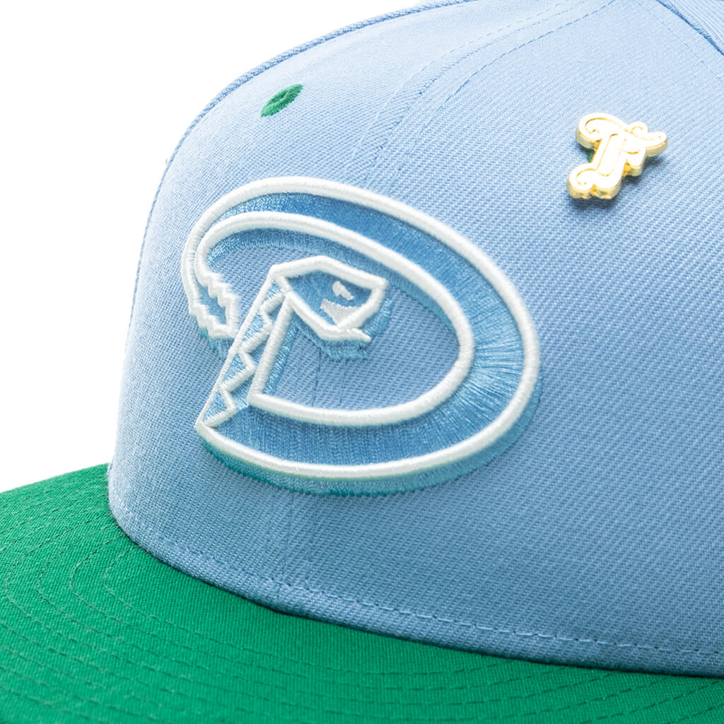 Feature x New Era "Earth" Arizona Diamondbacks Fitted - Birdseye Blue/Kelly Green