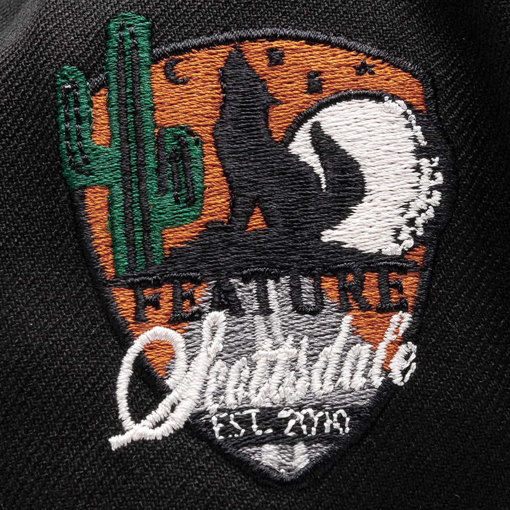 Feature x New Era 9FIFTY A-Frame Old English F Scottsdale - Walnut/Old Gold