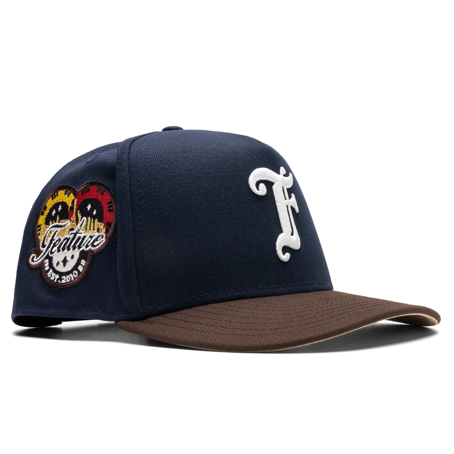 Feature x New Era 9FIFTY A-Frame Old English F Vegas - Night Shift Navy/Walnut