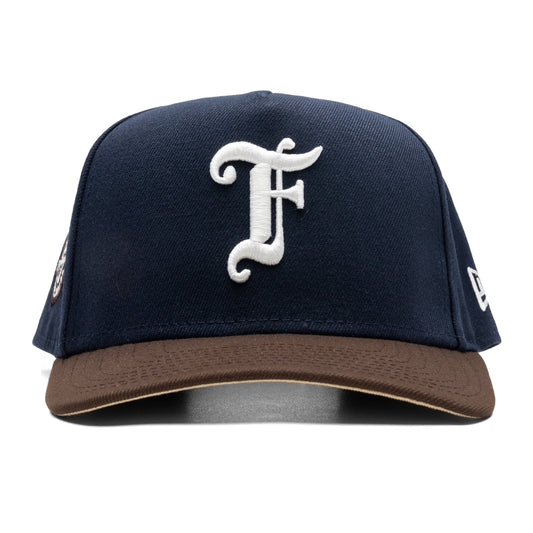 Feature x New Era 9FIFTY A-Frame Old English F Vegas - Night Shift Navy/Walnut