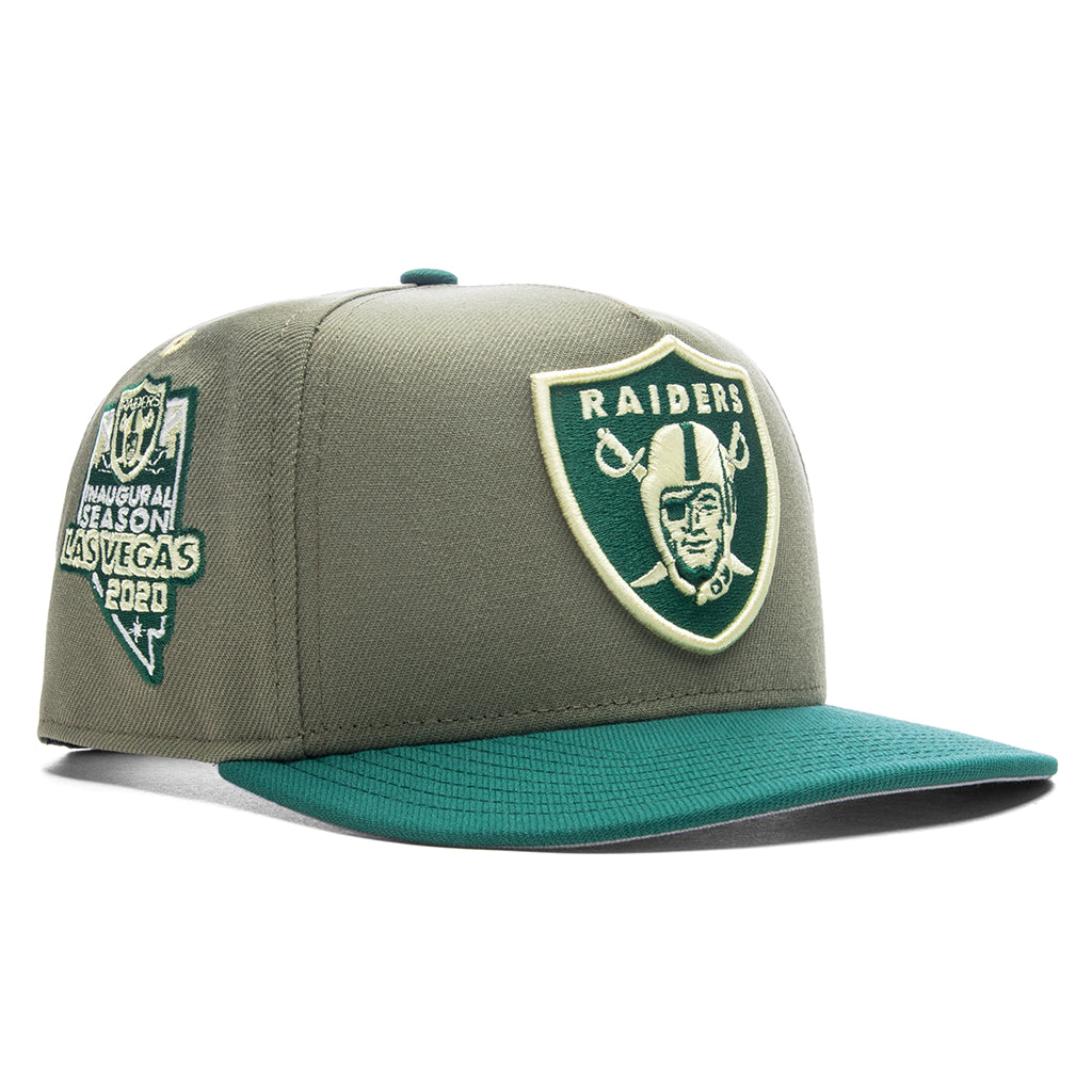 Feature x New Era 9FIFTY A-Frame Snapback Las Vegas Raiders - Green Back/Emerald Green