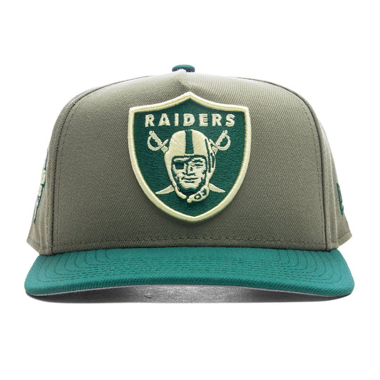 Feature x New Era 9FIFTY A-Frame Snapback Las Vegas Raiders - Green Back/Emerald Green