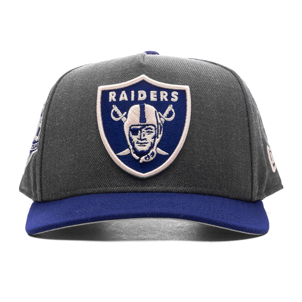 Feature x New Era 9FIFTY A-Frame Snapback Las Vegas Raiders - Heather Graphite/Dark Royal