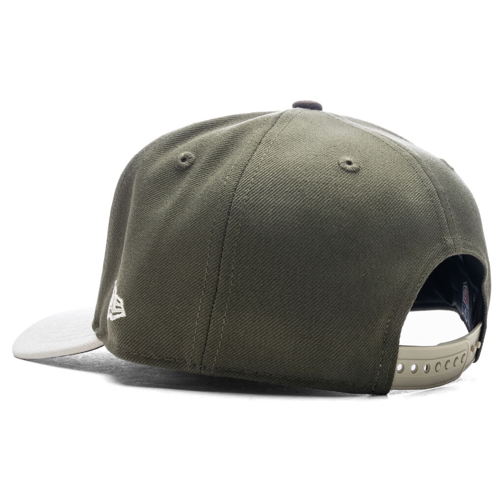 Feature x New Era 9Fifty A-Frame Snapback Las Vegas Raiders - Olive/Stone