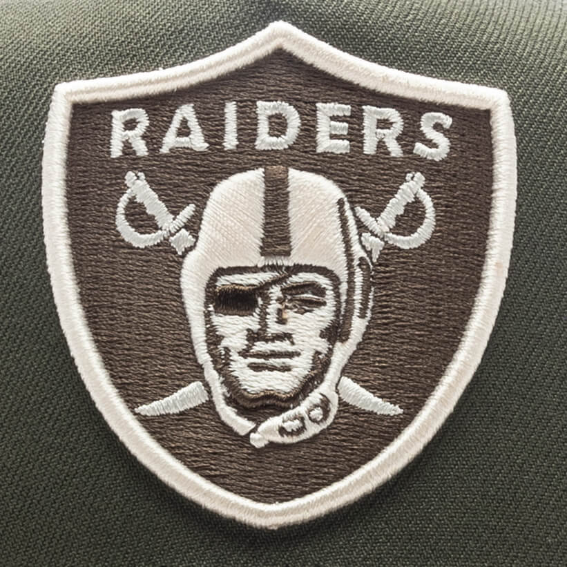 Feature x New Era 9Fifty A-Frame Snapback Las Vegas Raiders - Olive/Stone
