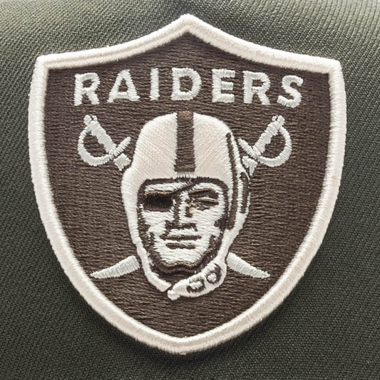 Feature x New Era 9Fifty A-Frame Snapback Las Vegas Raiders - Olive/Stone