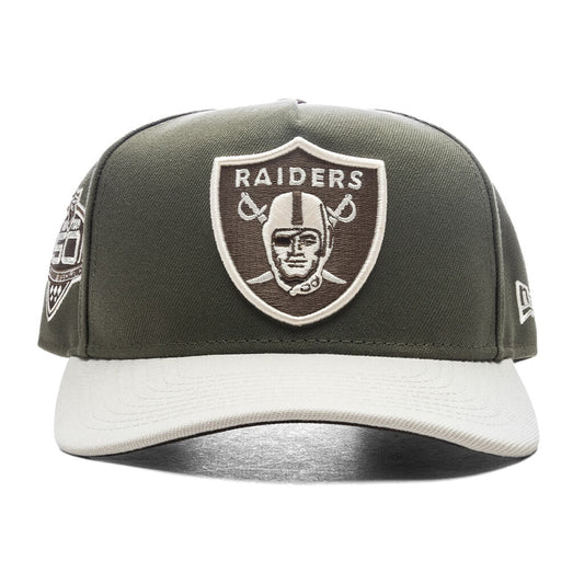Feature x New Era 9Fifty A-Frame Snapback Las Vegas Raiders - Olive/Stone