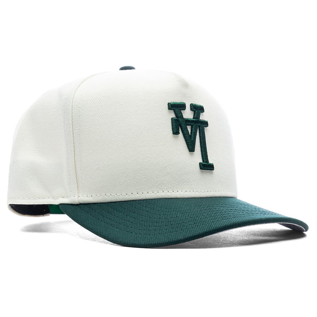 9FIFTY A-Frame Snapback Upside Down Los Angeles Dodgers - Chrome/Dark Green