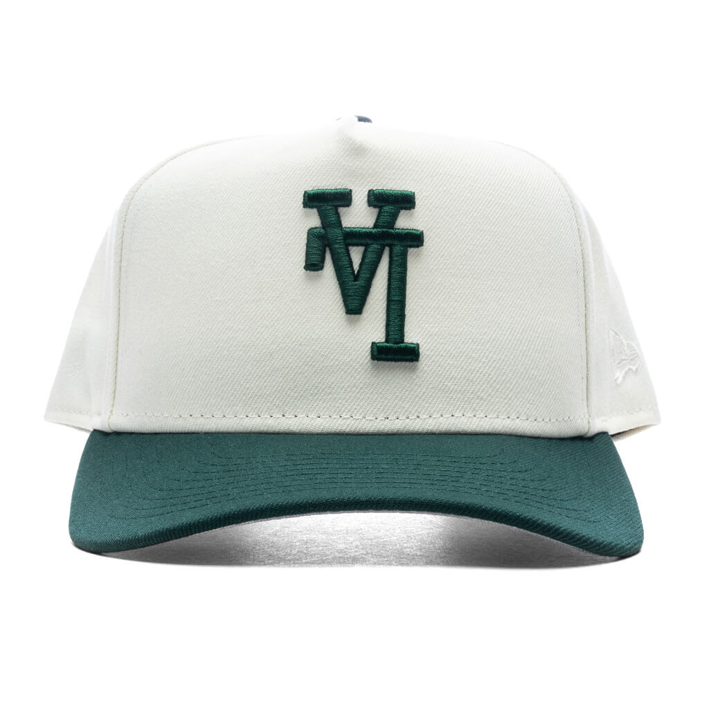 9FIFTY A-Frame Snapback Upside Down Los Angeles Dodgers - Chrome/Dark Green