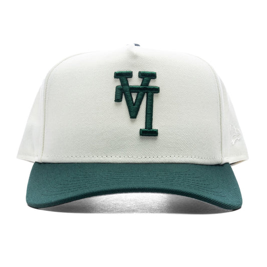 9FIFTY A-Frame Snapback Upside Down Los Angeles Dodgers - Chrome/Dark Green