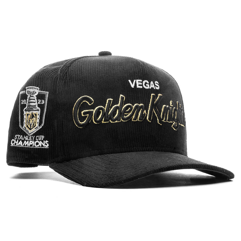 Feature x New Era 9Fifty A-Frame Corduroy Snapback - Vegas Golden Knights