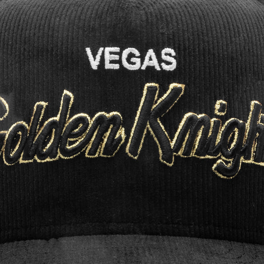 Feature x New Era 9Fifty A-Frame Corduroy Snapback - Vegas Golden Knights
