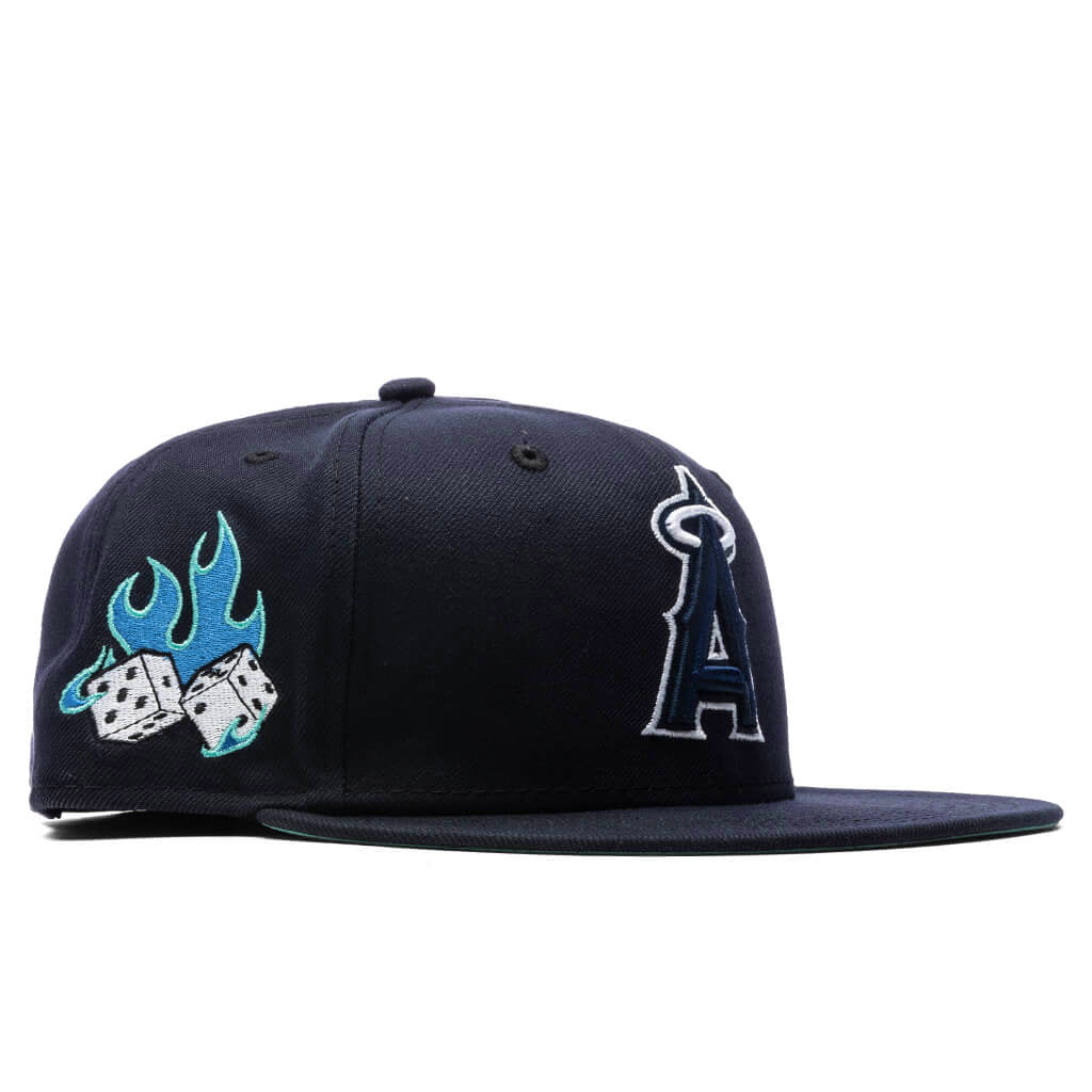 Feature x New Era Flaming Dice 59FIFTY Fitted - Los Angeles Angels