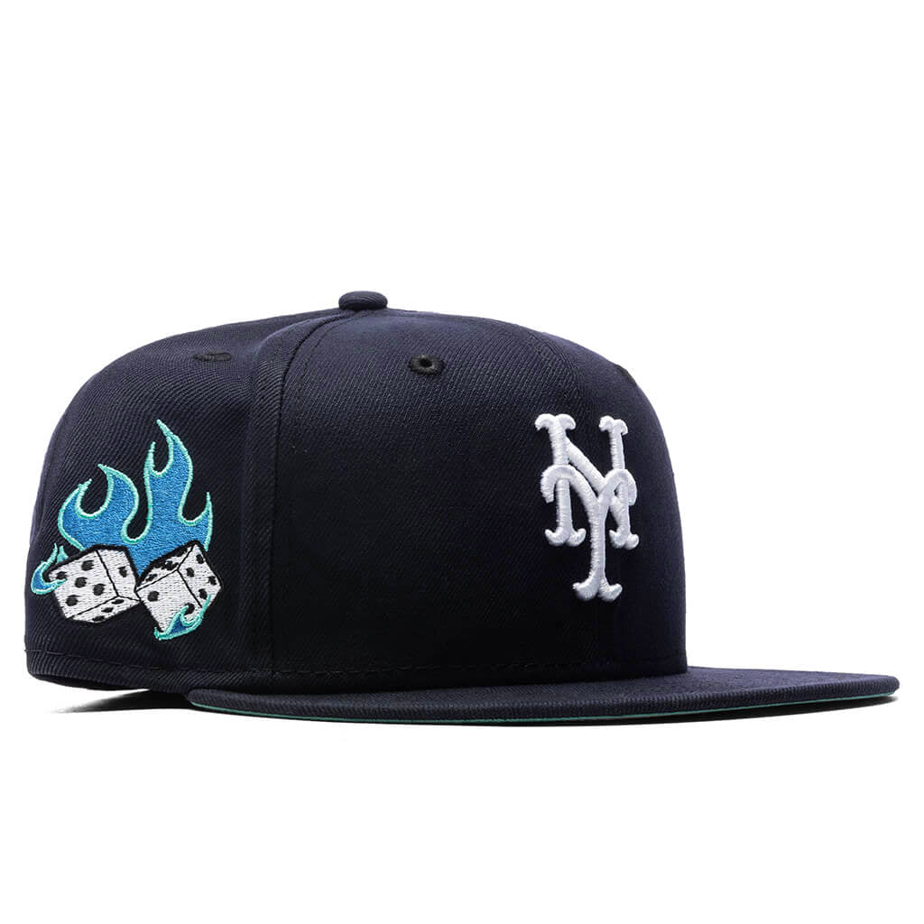 Feature x New Era Flaming Dice 59FIFTY Fitted - New York Mets
