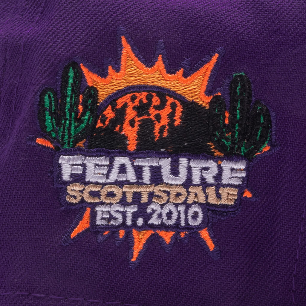 Feature x New Era Scottsdale 59FIFTY Fitted - Dark Purple
