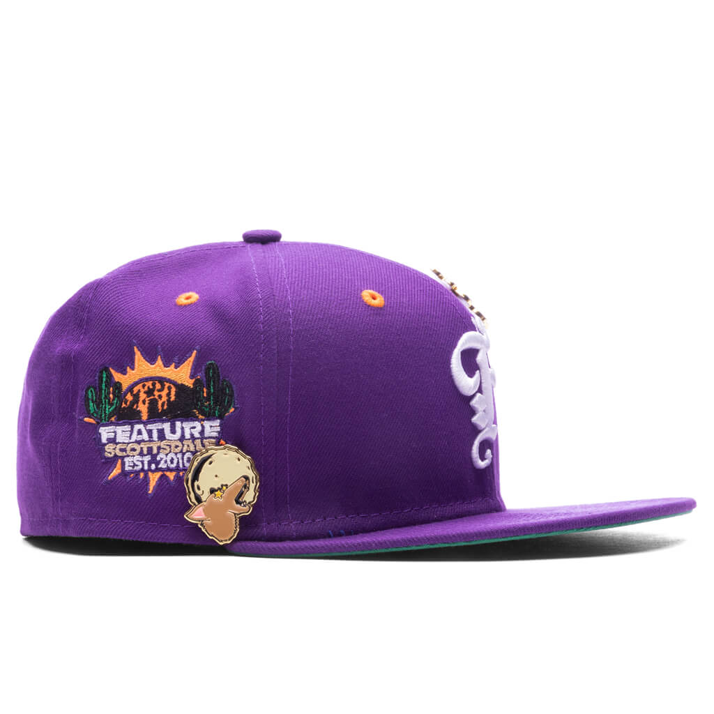 Feature x New Era Scottsdale 59FIFTY Fitted - Dark Purple