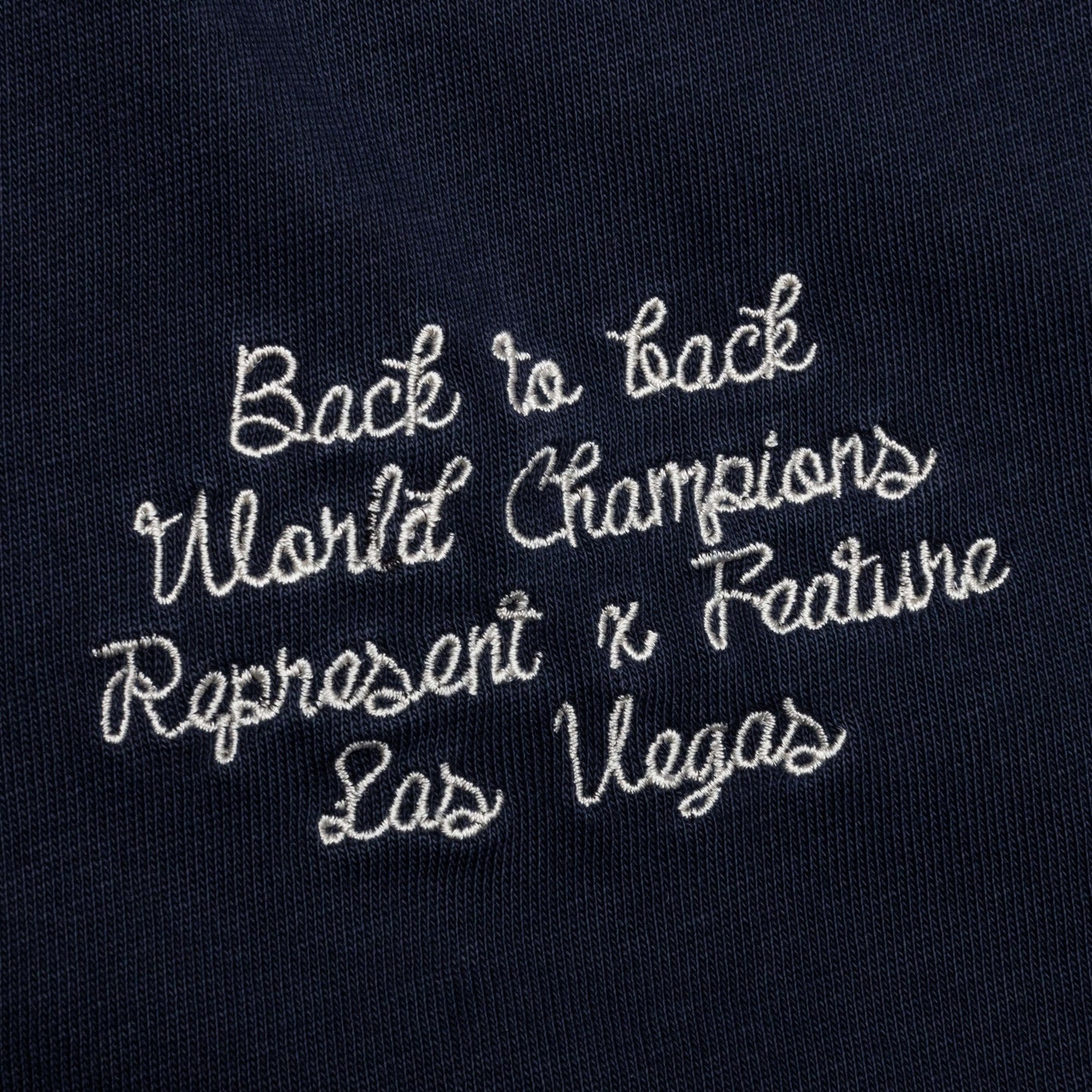 Feature x Represent Champions L/S T-Shirt - Midnight Navy