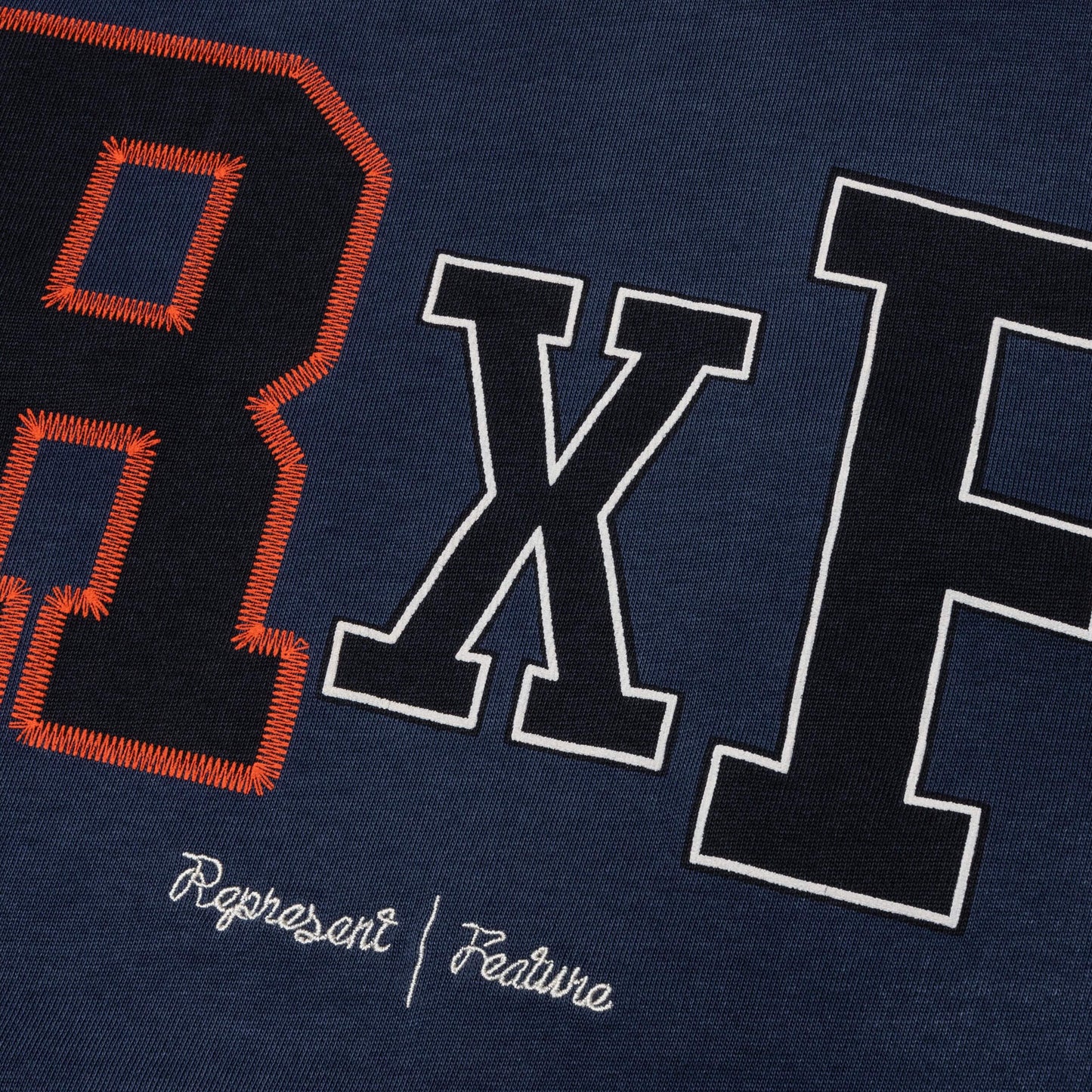 Feature x Represent Champions L/S T-Shirt - Midnight Navy