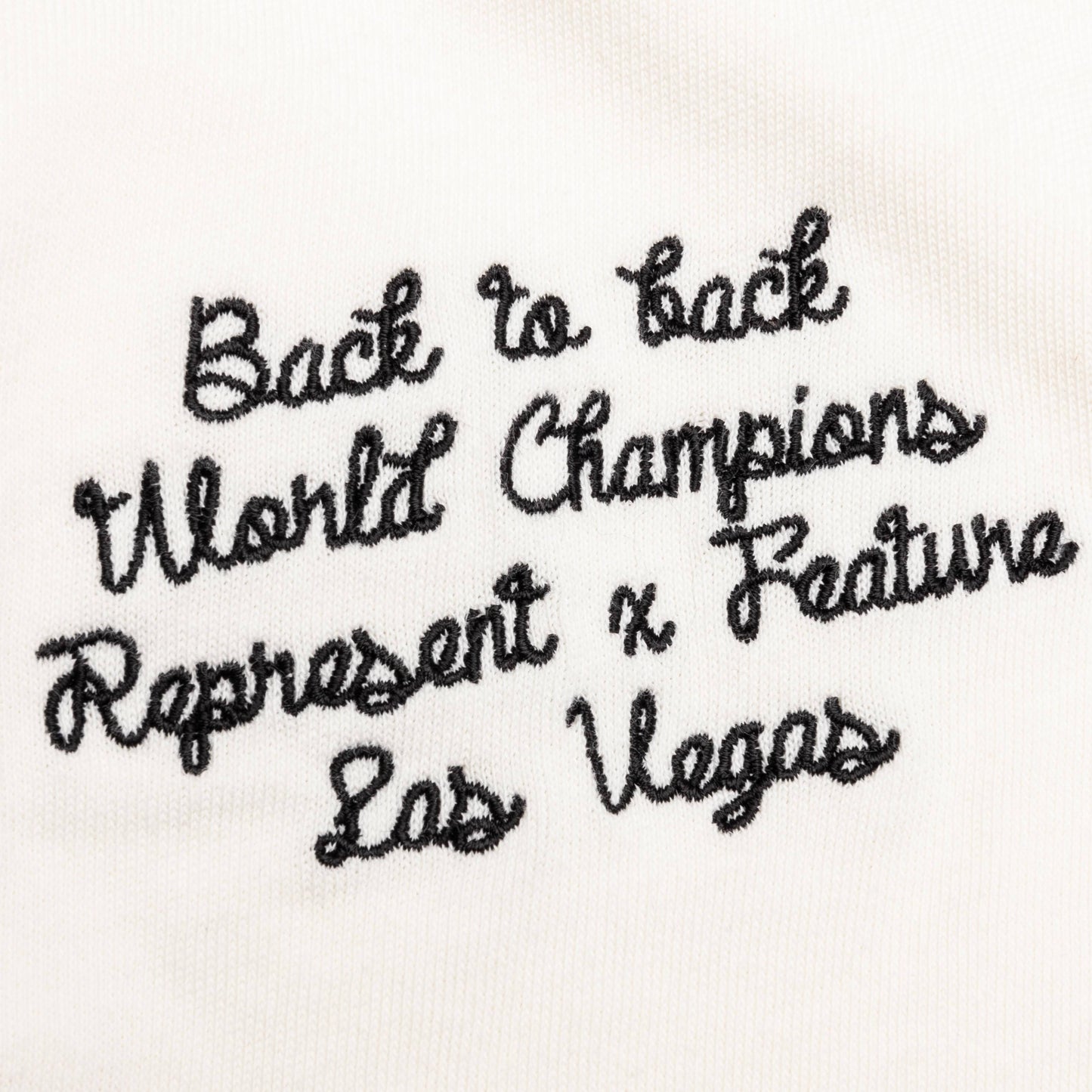 Feature x Represent Champions T-Shirt - Flat White