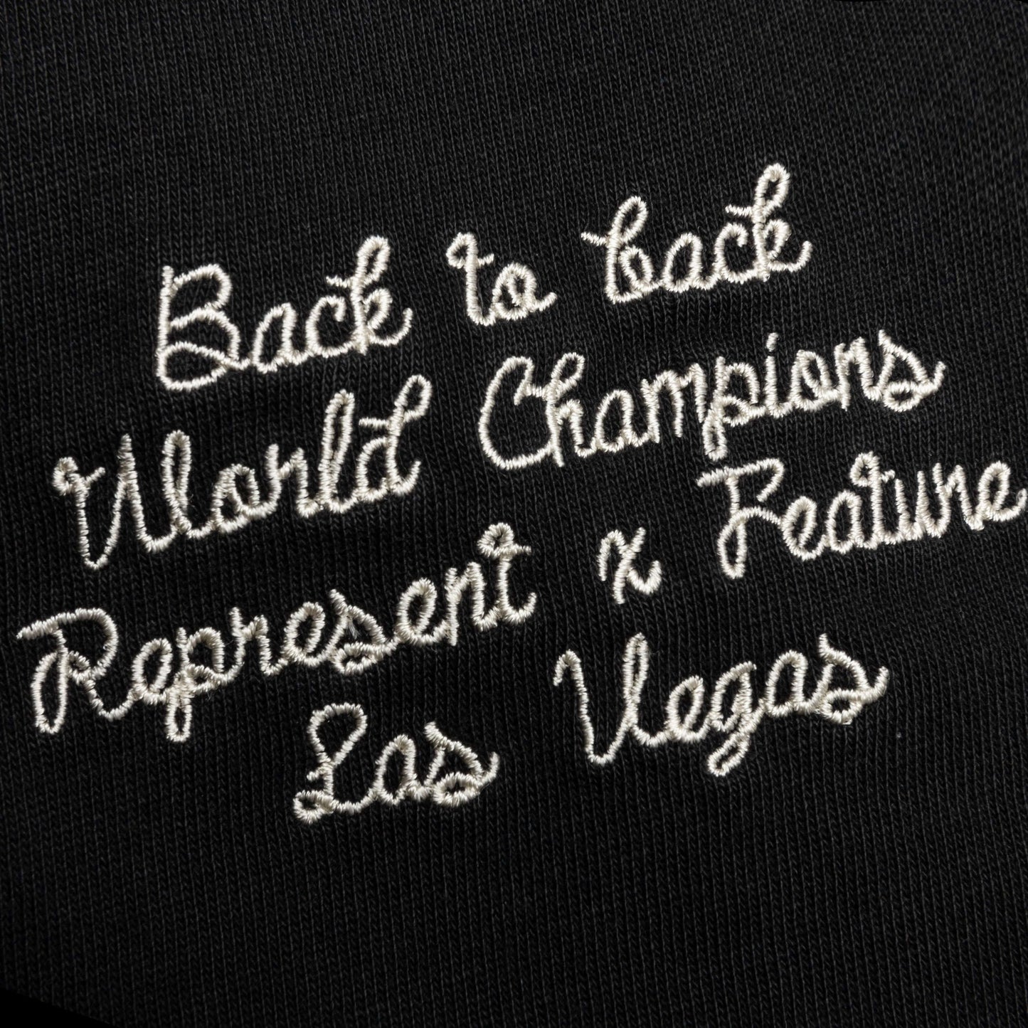 Feature x Represent Champions T-Shirt - Stained Black