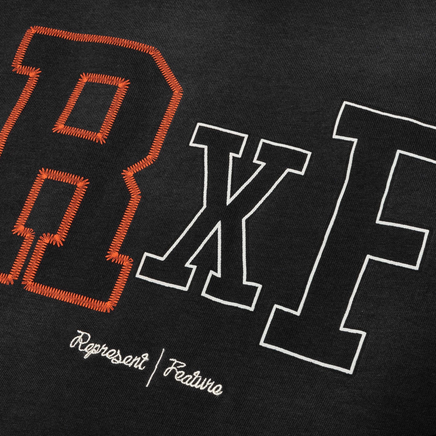 Feature x Represent Champions T-Shirt - Stained Black