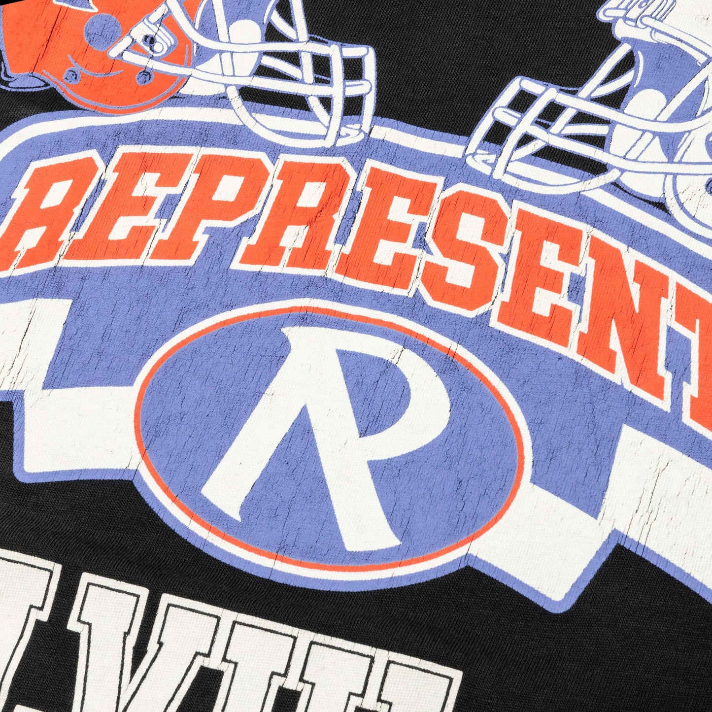 Feature x Represent Champions T-Shirt - Stained Black