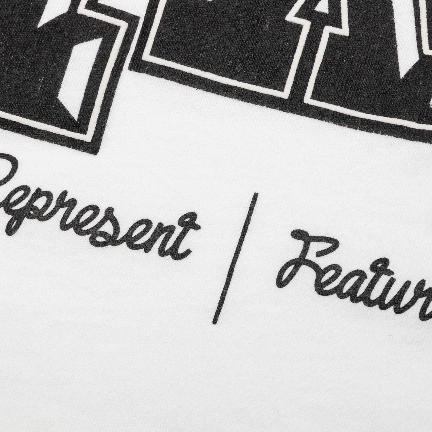 Feature x Represent Multi Logo T-Shirt - Flat White