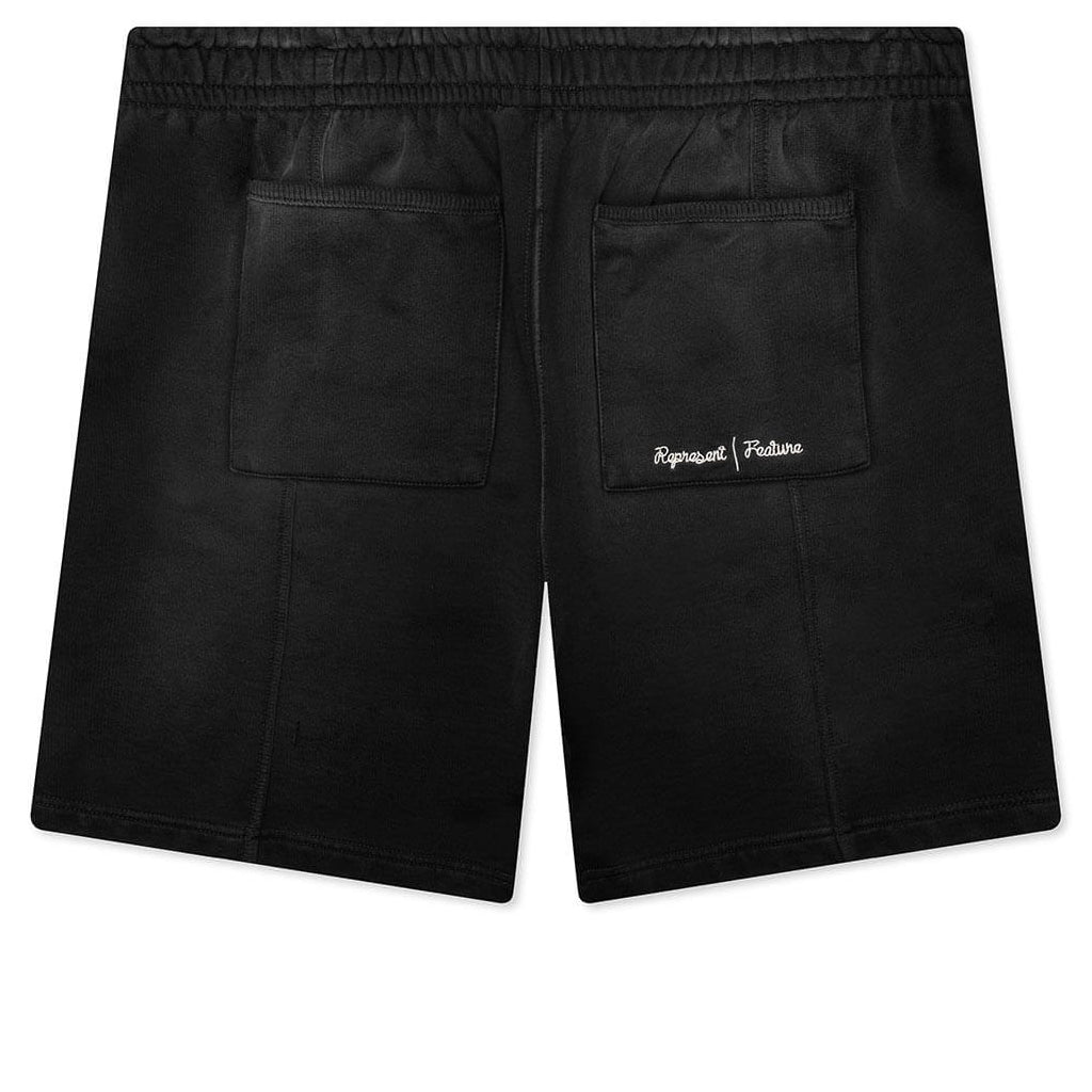 Feature x Represent Sweat Shorts - Stained Black